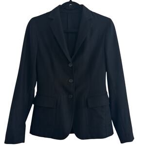 Bottega Veneta Cashmere Blazer Jacket Black size 4